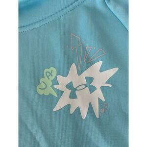 Blue Under Armour Loose Fit Youth Medium Junior Pullover Long Sleeve